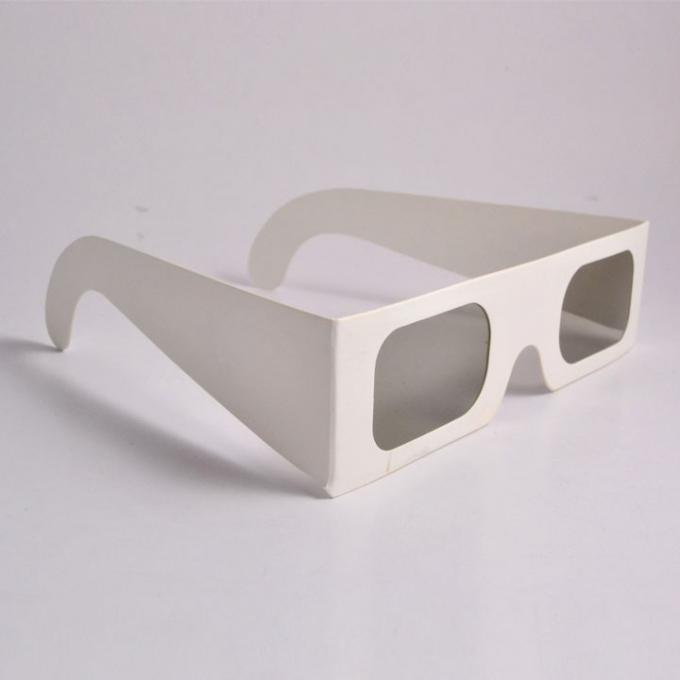 Глубина Картон-Kрома KромаДептх 3Д Стекл-белая, бумажные пассивные стекла объектива 3д ясности Kромадептх