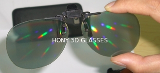 Огибание Lense стекел феиэрверков рамки 3D полного цвета пластичное устранимое