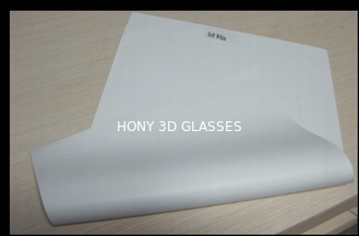 Складывая белый серебряный PVC экрана проекции с 150°View двигает под углом