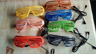 Модные пластичные накаляя стекла провода El для партии, штарки затеняют солнечные очки