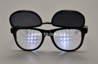 Слегка ударьте вверх по Eyeglasses стекел ПК феиэрверков огибания 3D для мест зрелищности