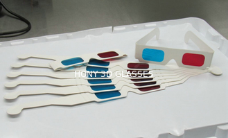Устранимые стекла Chromadetph анаглифа 3D, завертывают поляризовыванные стекла в бумагу
