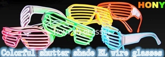 Модные пластичные накаляя стекла провода El для партии, штарки затеняют солнечные очки