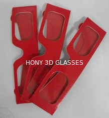 Красные стекла бумаги 3Д Колоркоде для изображения чертежа 3Д, рамки картона