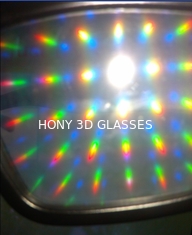 Выставка стеклянного лазера феиэрверка просмотра 3D с мощным влиянием огибания
