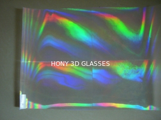 Пластичная радуга рамки/дифрагирует стекла феиэрверков 3d на месте перемещения