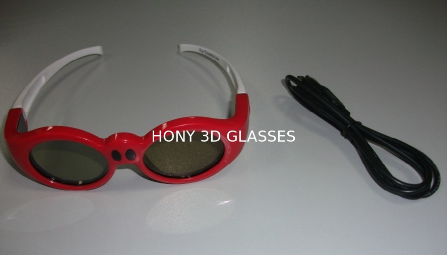 Большие перезаряжаемые стекла для малышей, стекла штарки Xpand 3D кино 3D